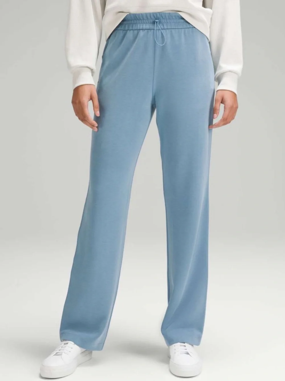 Lululemon Softstreme High-Rise Pants Full Length Utility Blue Size 8